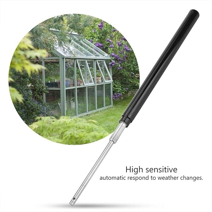 Greenhouse Automatic Window Opener Kit Solar Heat Sensitive Cylinder Replacement Roof Vent Opener Agricultural Greenhouse Window Lifter Autovent Vent Opener Standard Two Springs