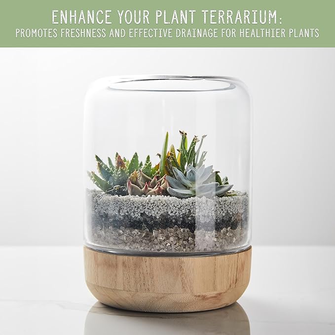 Horticultural Charcoal for Indoor Plants (12 Quarts), Hardwood Soil Additive for Orchids, Terrariums, and Gardening