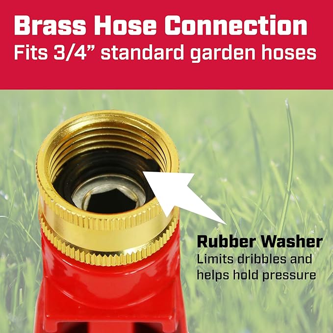 Chapin 4986: 3-Arm Rotary Sprinkler, 360 Degree Automatic Rotary Sprinkler with Wheeled Base for Small Gardens and Lawns, Up to 45ft Coverage Area, Lawn Sprinkler, Small Area Yards and Garden Watering