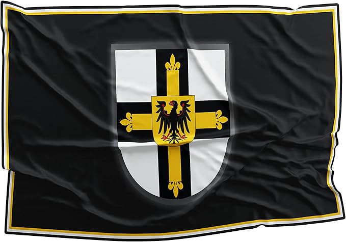 Teutonic Order Grand Master HOR Orders 3x5 feet Flag Banner Vivid Color Double Stitched Brass Grommets