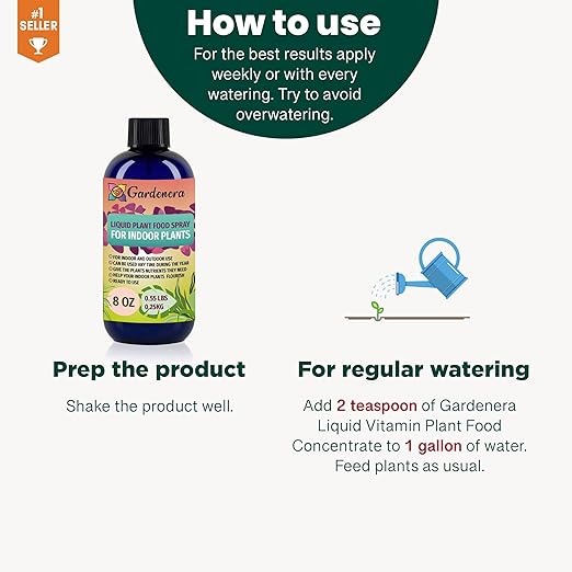 Plant Growth Superfood for All Plants with 18 Essential Vitamins & Minerals - Organic Plant Food Fertilizer - Micro-Fungi and Bio-Organisms for All-Purpose Care & Growth Enhancement - 32oz