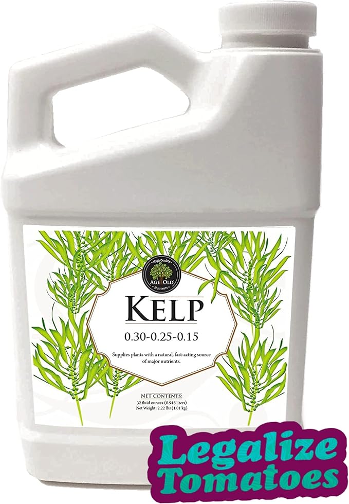 Kelp Liquid Fertilizer, 32-Ounce Bottle