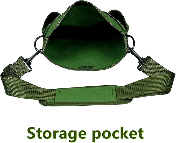 Garden storage bag, diagonal gardening tool bag with 3 external storage pockets, for storing gardening pruning tools(excluding tools)…