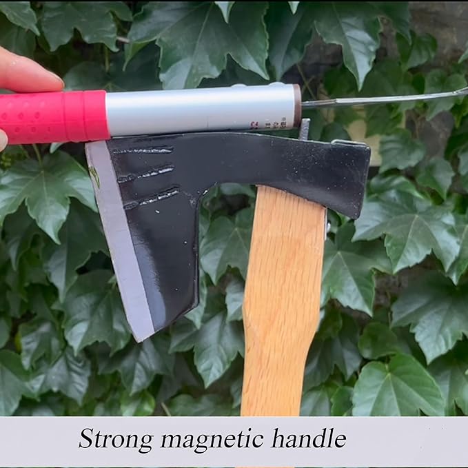 Scythe Garden Tool, Japanese Weeding Scymea, Scythe Tool, Weeding and Weed, Magnetic Handle, Durable SK5 Steel Blades, (2 Pack)