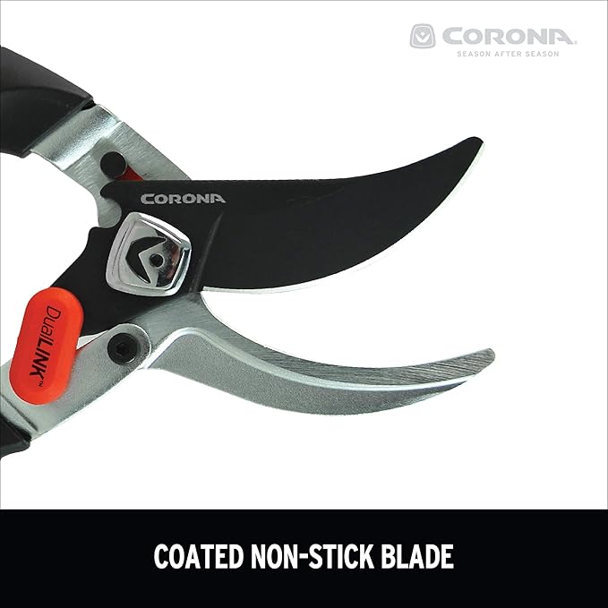 Corona BP 4314D Dual Link Bypass Pruner With Comfort Gel Grips, 3/4 Inch,Red