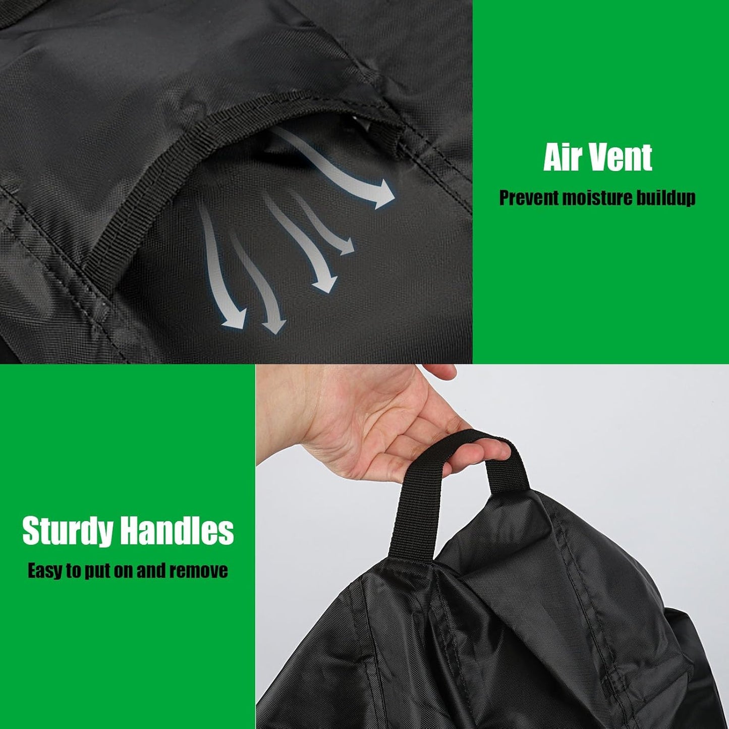 Outdoor Prep Table Cover - 30x30x35 Inch, Waterproof Stainless Steel, Outdoor Kitchen Grill Bbq Food Prep Cart Cover