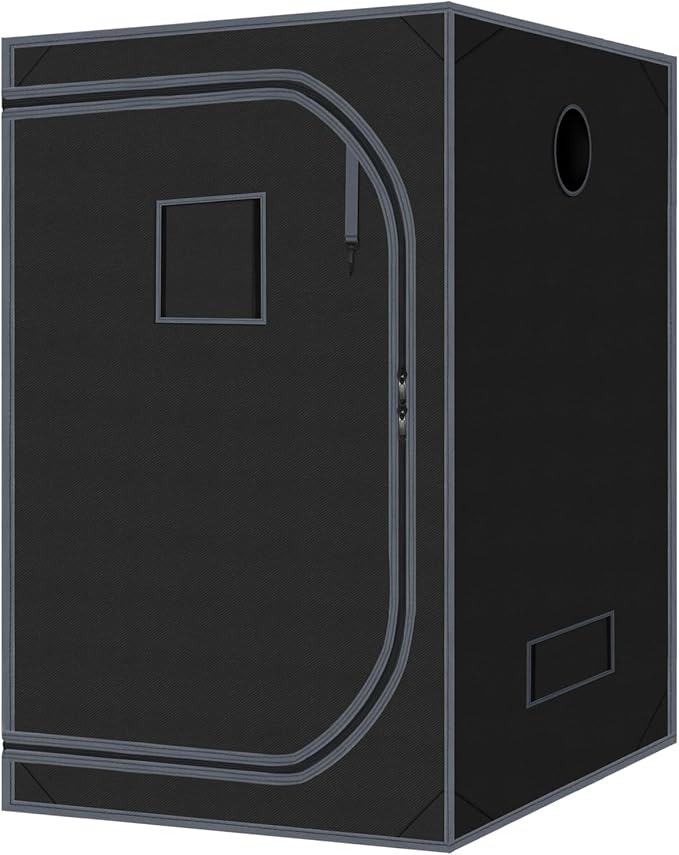 Grow Tent 60"x60"x78" Growing Tents for Indoor Plant 600D Mylar Hydroponic High Reflective Grow Tent for Plant Fruit Flower Veg Growing 5x5