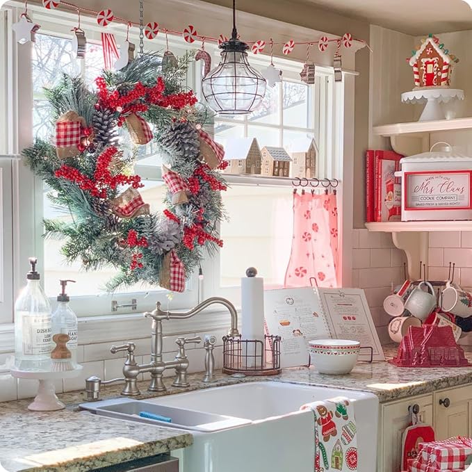 10 Pack 25" SIL Storagehook Silver Hanging Chains with S Hooks for Hanging Bird Feeders Planters Baskets Billboards Lanterns Wind Chimes Ornaments