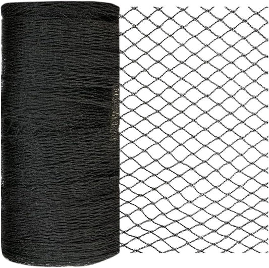 Bird Netting 25x50 Ft, 1 in Mesh Heavy Duty Garden Netting Pest Barrier for Plants, Fruit Trees, Vegetables, Extra Strong Woven Mesh Netting, Animal Fencing Against Birds, Deer, Poultry