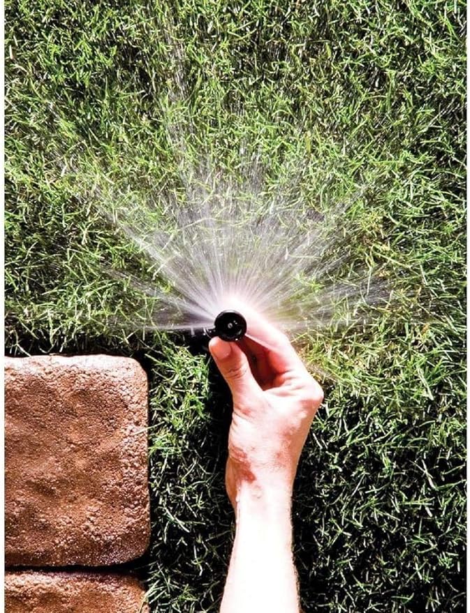Rain Bird 1802APPRS Pressure Regulating (PRS) Professional Pop-Up Sprinkler, Adjustable 0 - 360° Pattern, 8' - 15' Spray Distance, 2" Pop-up Height