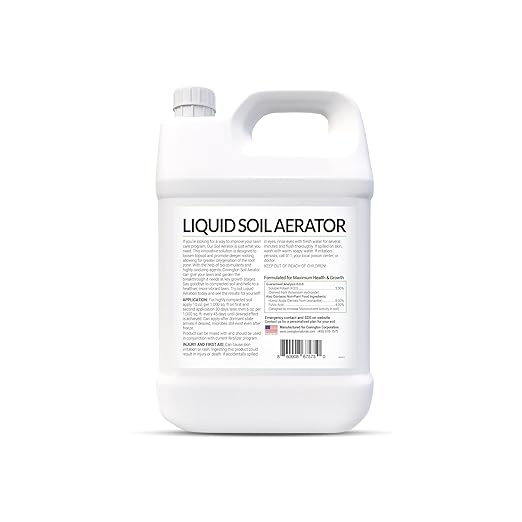 Covington Liquid Lawn Aerator PRO-LINE Liquid Aeration for Lawn Gallon, Soil Conditioner and Loosener for Compact Clay Soils, The Ultimate Aerating Humic Acid Lawn Revival & Soil Compaction Solution