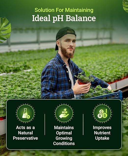 FoxFarm Cultivation Nation pH Down - Liquid Nutrient Solution Adjuster for Hydroponic & Soil Gardens, Lowers pH Levels - 40% Citric Acid for Optimal Plant Growth (Pint)