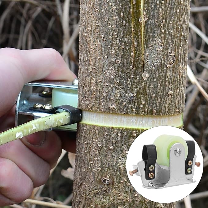 DOITOOL Bark Stripping Peeling Girdling Cutter Pruning Tool Garden Fruit Tree Scissors Wood Cutter Tool for Lawn Garden Winter Home