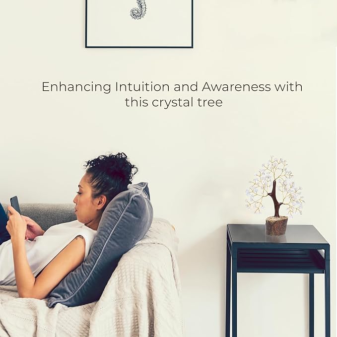 Clear Quartz Crystal, Bonsai Tree, Crystals, Money Trees, Crystal Tree, Stones And Crystals, Crystal Quartz Tree, Aesthetic Room Décor, Shelf Décor, House Warming Gift, Office Desk Decor, Hippie Decor