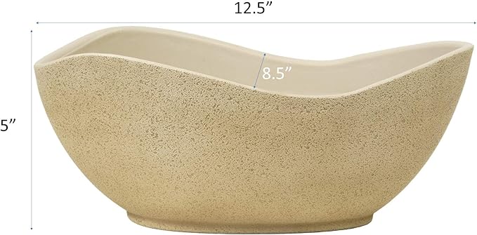 Classic Home and Garden Arc Pot 12" Desert