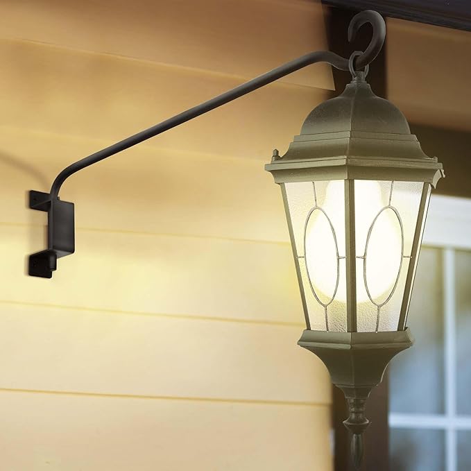 AJART Bird Feeder Hanger for Outside: Swivel Hanging Plant Hangers Bracket for Garden Patio Yard Tree Wall Mount - 22-inch Outdoor Hummingbird Feeder Hooks