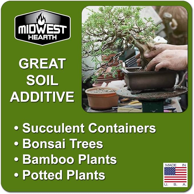 Red Lava Rocks for Plants Natural Horticultural Volcanic Rock (1/4" Size) (Mined in USA) (5-lb Bag)