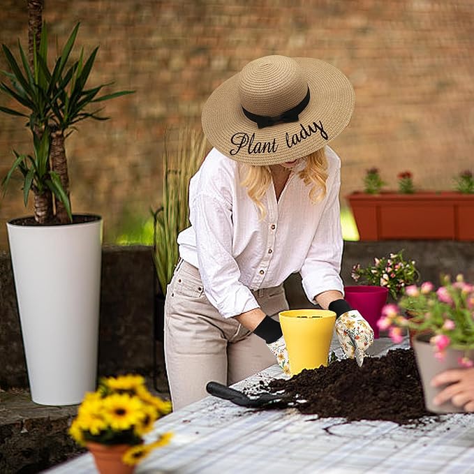 Plant Lady Gifts for Women Gardening Tool Kit for Women Birthday Gift for Her Mom Grandmother Spring Outdoor Horticulture Starter