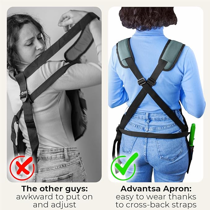 Garden Aprons for Women with Pockets - Gardening Apron - Florist Apron - Gifts for Gardeners, Artist, Painting, Art