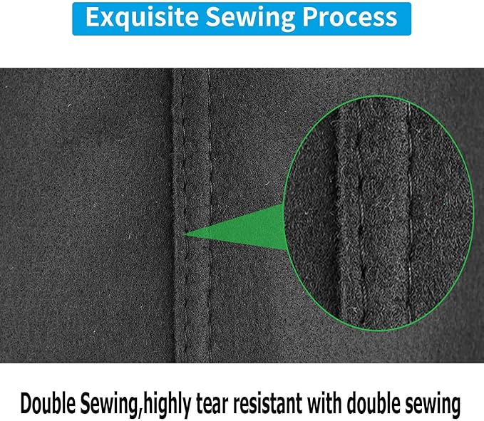 12 Packs 3 Gallon Grow Bags, Heavy Duty 300G Thickened Nonwoven Fabric Plant Pots with Handles