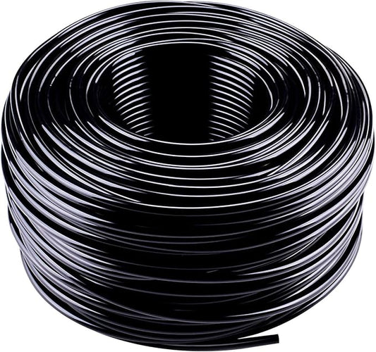 MIXC 400ft 1/4 inch Blank Distribution Tubing Drip Irrigation Hose Garden Watering Tube Line