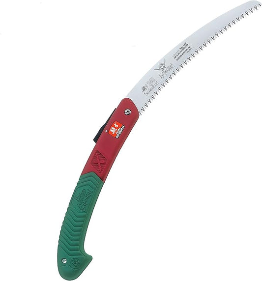 Samurai KISI FC-240-LH / 9 1/2" (24cm) Folding Curved Blade Saw Made in Japan