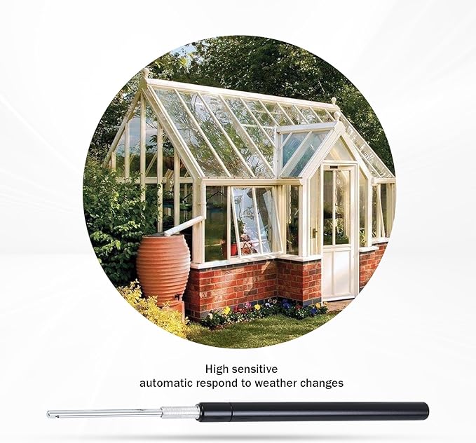 Ycsst Automatic Vent Opener Standard Automatic Roof Vent Opener Solar Heat Sensitive Greenhouse Vent Opener Standard-Lifts 30lb for Hothouse Cold Frame Gardening Tools No Power Needed