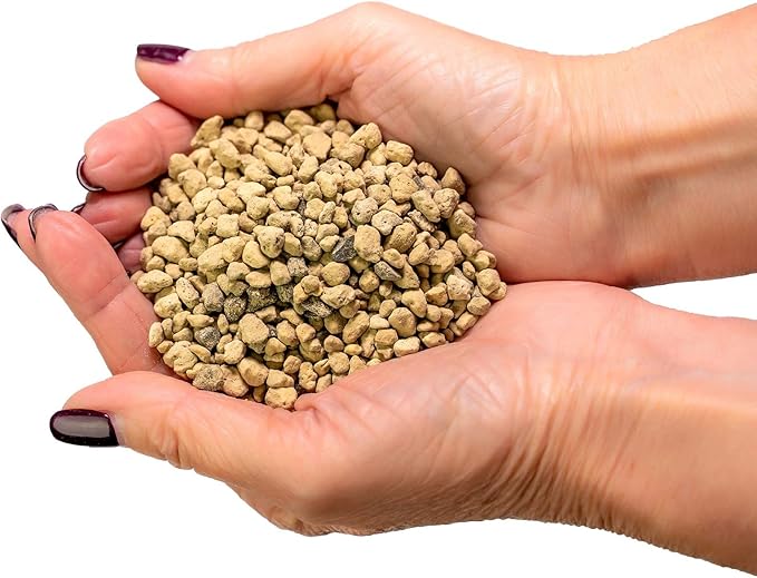 Pure Hard Akadama for Bonsai/Succulent Soil - (3mm-6mm) Small Grain for Cactus, Bonsai Plants Soil Amendment, Prevent Over Water, Provides Optimal Water Retention, Fast Drainage (4 Quart)