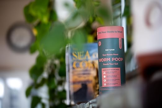 Worm Poop Recipe #004—1.5 qt—Earthworm castings Organic Matter Fertilizer Amendment— Eco-Friendly & Odor-Free Worm castings—for Indoor & Outdoor Plants, Vegetable Gardens, Lawns.