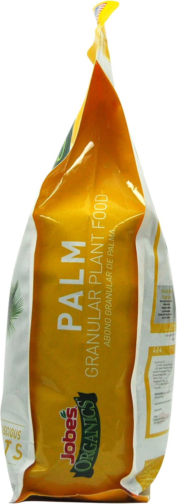 Jobe’s Organics Granular Fertilizer, Organic Fertilizer for Palm Trees and Plants, 4 lbs Bag (Pack of 2)