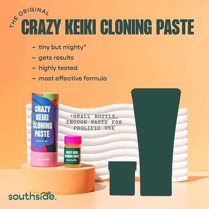 Keiki Cloning Paste by Southside Plants - Miracle Growth for Orchids & Houseplants - Generate New Life with Cytokinin, Hormones & Vitamins - 0.25oz x 2