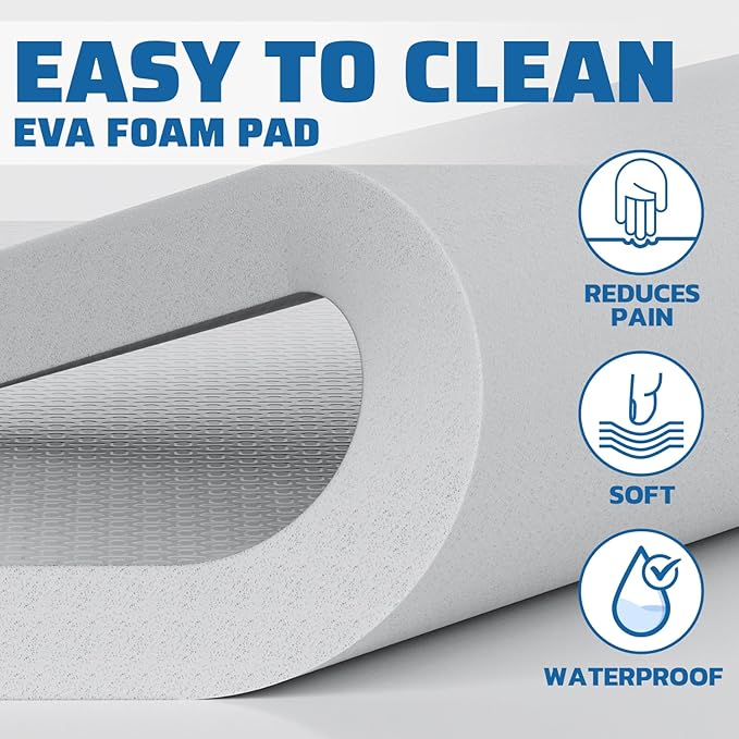 VITUU Garden Kneeler and Seat 2024 New Upgraded Heavy Duty Foldable Garden Stool Portable Garden Bench for Kneeling and Sitting with 2 Tool Pouches,Gardening Gifts for Women,Seniors,Parents