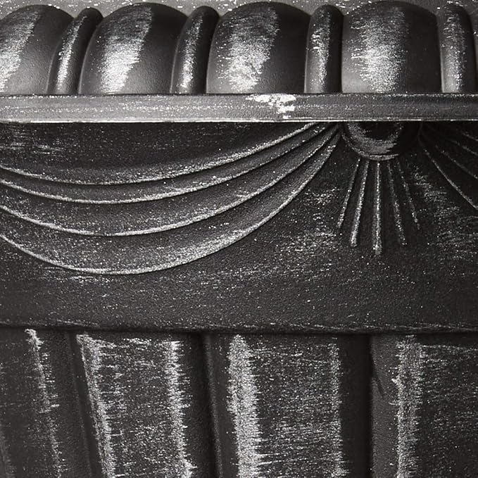 Classic Traditional Plastic Urn Planter Indoor/Outdoor