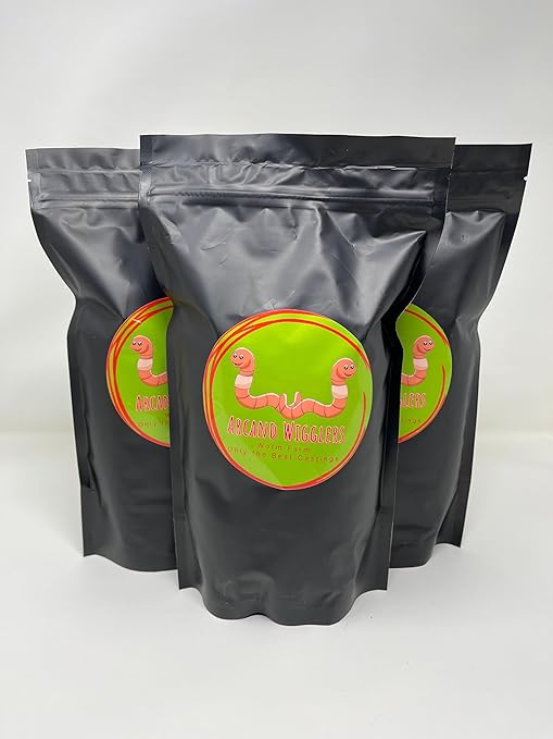 Worm Castings, Organic Plant Food, Soil Ammendment, Natural Plant Fertilizer and Soil Enhancer and Aeration, Houseplants, Vegetables, Seedlings and More