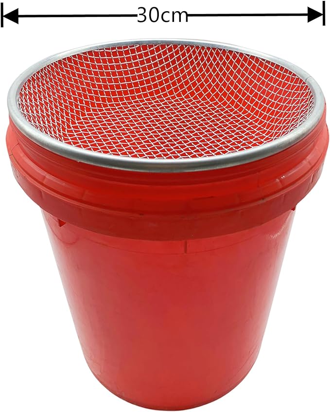 Soil Sieve for Garen -12 inches Soil Sifter for Rocks Compost Suitable for 5 Gallon Drums