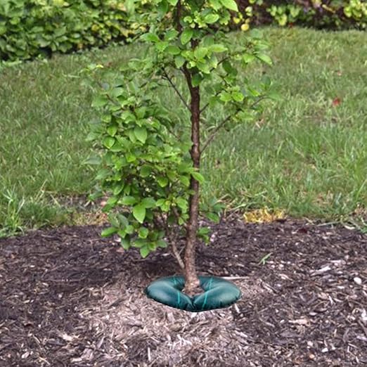 1 PCS Tree Watering Ring - 21 inch Tree Watering Bag. Basic Water Saving Slow Release Root Water System for Tree Drip Irrigation, Slow Release for up to 30 Days.