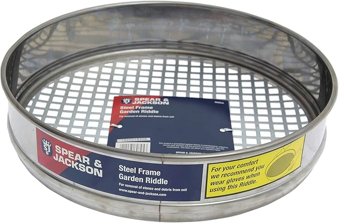 Spear & Jackson Garden Riddle Steel, 31.5x31.5x7 cm