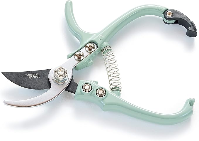 Modern Sprout Gardening Pruners, Lightweight, Durable, Green, One Size