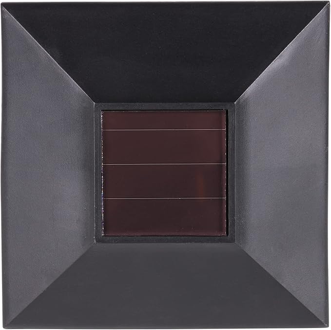 Alpine Corporation Solar-Powered Nature Inspired Pathway Lights, 3-Piece