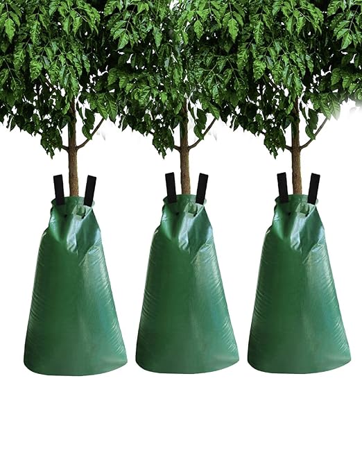 3 Pack Tree Watering Bag - 20 Gallon Slow Release Tree Watering Bag, Tree Automatic Irrigation Bag with Zipper