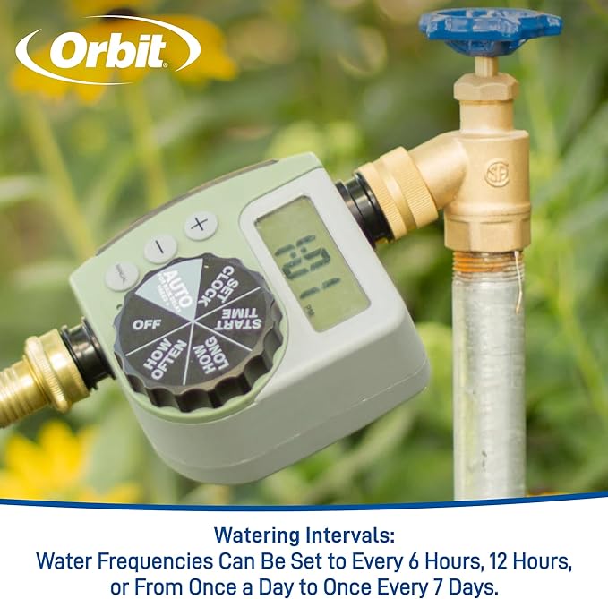 Orbit 62056 One Outlet Single-Dial Hose Faucet Timer (Pack of 10)