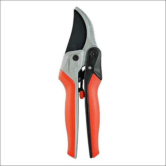 Corona RP 4224D RatchetCUT Rachet Hand Pruner - 3/4 inch Cut Capacity Stem and Branch Garden Shears, Red