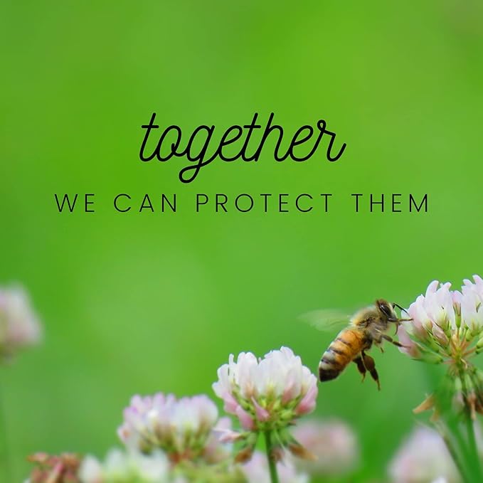 65,000+ Seeds Honey Bee Wildflower Pollinator Mix - Perennial & Annual Wild Flowers for Spring & Fall - Planting Outdoors to Save The Bees - California Poppy, Primrose, Bergamot & More