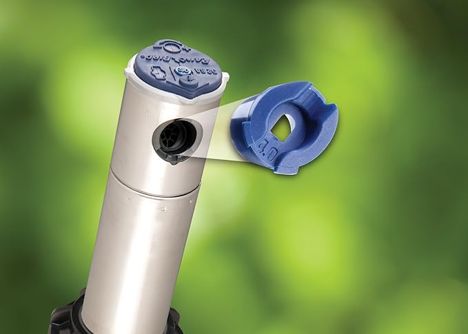 Rain Bird 52SA Simple Adjust Stainless-Steel Gear Drive Rotor, Adjustable 40° - 360° Pattern, 25' - 50' Spray Distance
