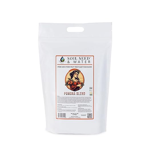 Soil Seed & Water Pomona Blend Concentrated Organic Soil Amendment Fertilizer for Pome & Stone Fruit Trees