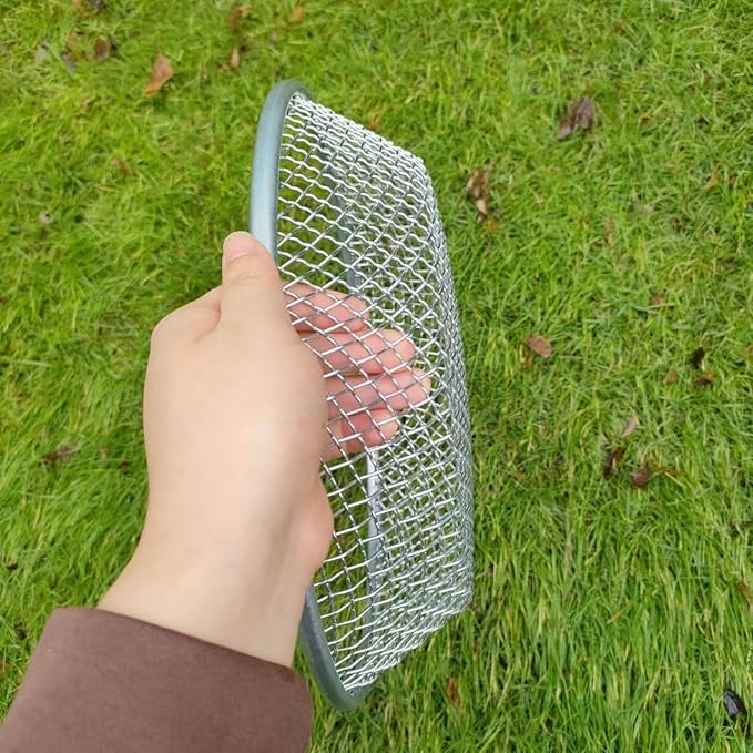 1/4 Inch Compost Sifter for Garden Sand Soil, Garden Potting Mesh Sieve Sifting Pan,Soil Sifter Mesh Gardening Tool Best for Plants and Flowers Growth