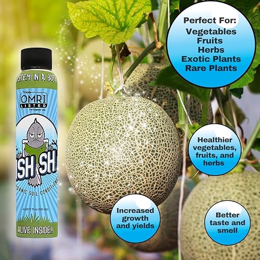 Fish Head Farms Organic Soil Conditioner 120 milliliter Organic Fertilizer for Increased Yield and Flavor - Plant Fertilizer, Plant Nutrients for Soil, Soilless, Hydroponic Farming - Garden Fertilizer