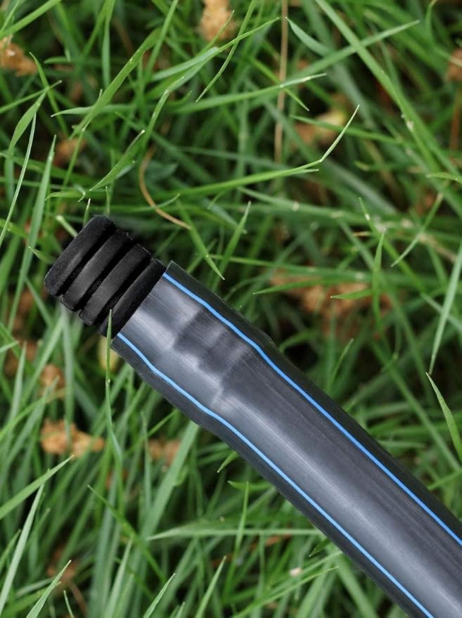 1/2 inch Drip Irrigation Fittings, Barbed End Plug Connector Fit 1/2" Irrigation Tubing (0.52" ID x 0.65" OD), End Cap Plastic Plug Nuts - Pack of 10