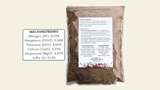 3 Pack Natural Banana Peel Powder Fertilizer - Nutrient-Rich Potassium Fertilizer, Slow Release Fertilizer for Thriving Gardens and Indoor Plants, EMFPack3