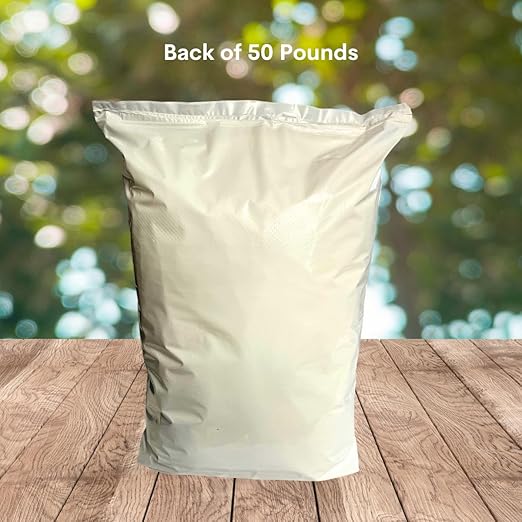 21-0-0-24S Ammonium Sulfate for Deep Green Plants - Soil Acidifier for Blueberry Blooms, Azalea and Magnolia Tree Fertilizer - Sulfur for Plants Nitrogen Fertilizer (50 Pounds)